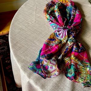 Women’s scarf. Beautiful and soft. 💯 polyester. 24x59 inches.